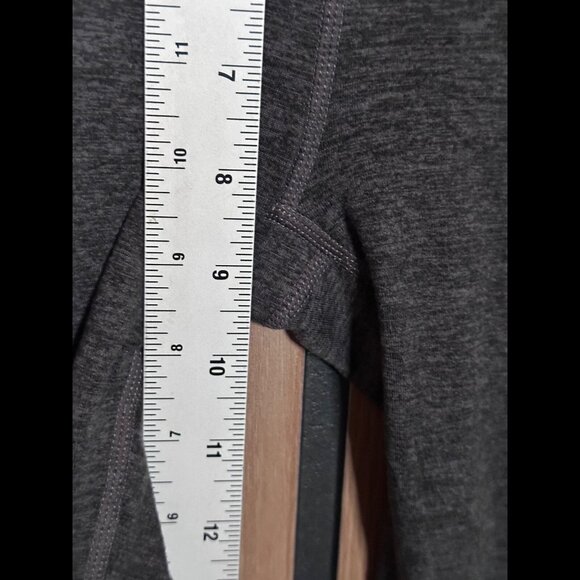 Free People Leggings Small Gray Pull On Intuition Pants Heather Colorblock - Picture 4 of 10